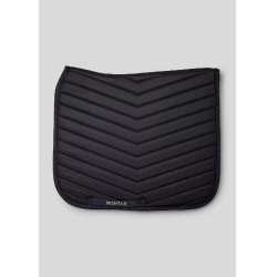 Tapis de dressage Montar avec cristaux gun metal Marine Bleu marine