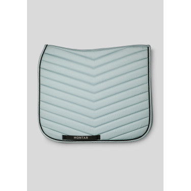 Tapis de dressage Montar avec cristaux gun metal Turin Bleu
