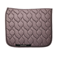 Tapis de dressage marron nougat avec cristaux Montar
