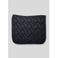 Tapis de dressage marron nougat avec cristaux Montar Marine Bleu marine