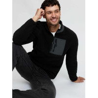 Sweat homme LeMieux Borg demi-zip