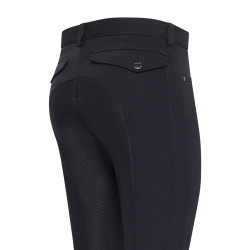 Pantalon d’équitation homme Euro-Star Camillo FullGrip originale Noir
