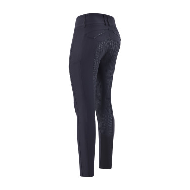 Pantalon d'équitation Euro-Star Aurelle FullGrip Schoeller SL femme Noir