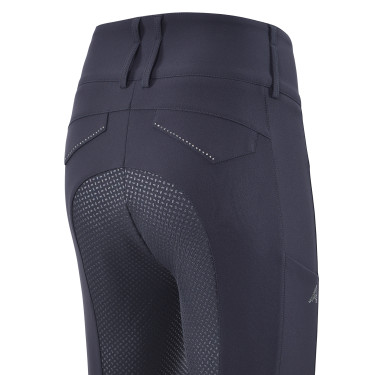 Pantalon d'équitation Euro-Star Aurelle FullGrip Schoeller SL femme Noir