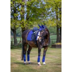 Tapis LeMieux Suede Dressage Square Ink blue Bleu Tapis LeMieux Suede Dressage Square Ink blue Bleu
