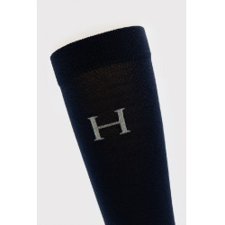 Chaussettes Harcour Carly par 3 Vigne / marine / chevron Beige Chaussettes Harcour Carly par 3 Vigne / marine / chevron Beige