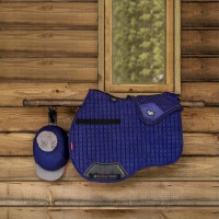 Tapis LeMieux Suede GP Square Ink blue Bleu