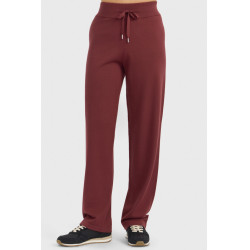 Pantalon Maille Harcour Chelsea femme Vigne Bordeaux