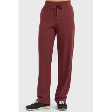 Pantalon Maille Harcour Chelsea femme Vigne Bordeaux