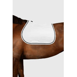 Tapis de selle personnalisable Harcour Karembar Blanc Tapis de selle personnalisable Harcour Karembar Blanc