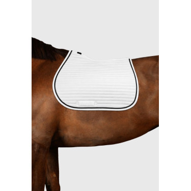 Tapis de selle personnalisable Harcour Karembar Blanc Tapis de selle personnalisable Harcour Karembar Blanc