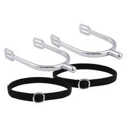 Éperons Imperial Riding Basic 20 mm bout rond