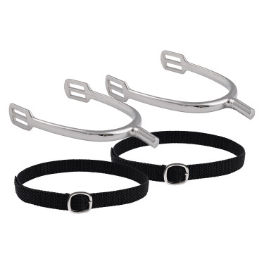 Éperons enfant Imperial Riding Basic 20 mm bout carré