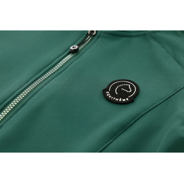 Softshell Je t'aime Equithème EK-Victoria Bleu canard Softshell Je t'aime Equithème EK-Victoria Bleu canard