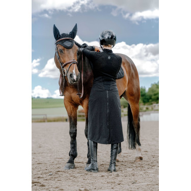 Jupe Je t'aime Equithème EQ-Jess femme Noir