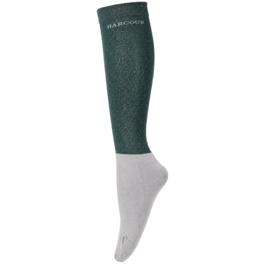 Chaussettes à paillettes Harcour Vaela par 2 Jungle Vert Chaussettes à paillettes Harcour Vaela par 2 Jungle Vert