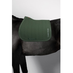 Tapis de selle Harcour Cobalt Trefle Vert
