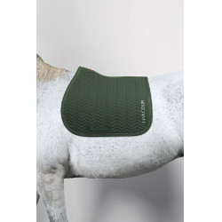 Tapis de selle Harcour Cobalt Trefle Vert
