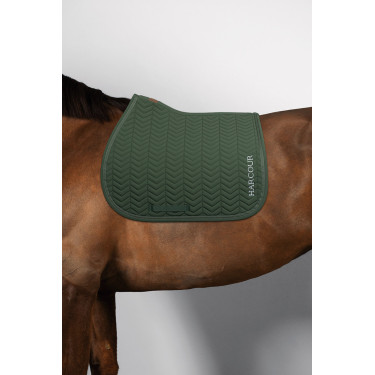 Tapis de selle Harcour Cobalt Trefle Vert