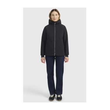 Veste polaire réversible équitation femme Harcour Veste polaire réversible équitation femme Harcour