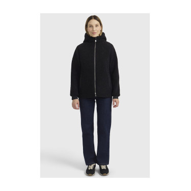 Veste polaire réversible équitation femme Harcour Veste polaire réversible équitation femme Harcour