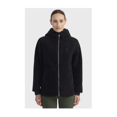 Veste polaire réversible équitation femme Harcour Veste polaire réversible équitation femme Harcour