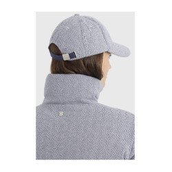 Doudoune Harcour Colombine femme Chevrons marine Gris