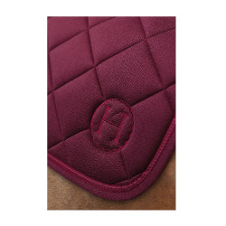 Tapis de selle Harcour Charma Chevrons vigne Bordeaux