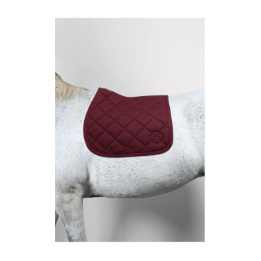 Tapis de selle Harcour Charma Chevrons vigne Bordeaux