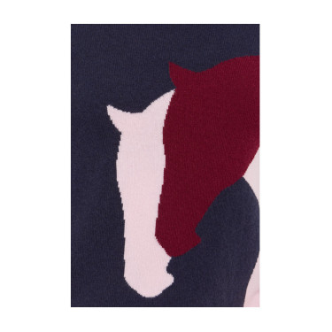 Pull Harcour Haras femme Marine Bleu marine