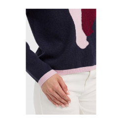 Pull Harcour Haras femme Marine Bleu marine