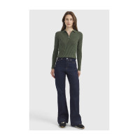 Polo Harcour Celeste femme Marine Bleu marine