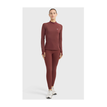 T-shirt technique d’équitation Harcour Calista femme