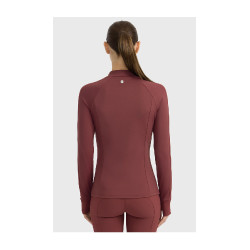 T-shirt technique d’équitation Harcour Calista femme