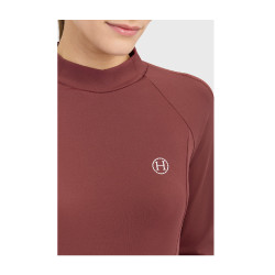 T-shirt technique d’équitation Harcour Calista femme