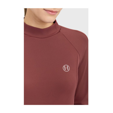 T-shirt technique d’équitation Harcour Calista femme