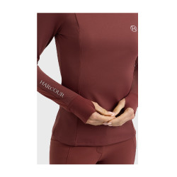T-shirt technique d’équitation Harcour Calista femme