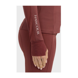 T-shirt technique d’équitation Harcour Calista femme