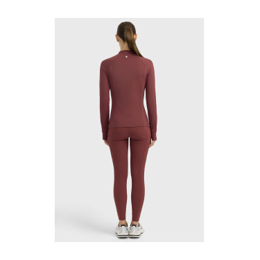 T-shirt technique d’équitation Harcour Calista femme