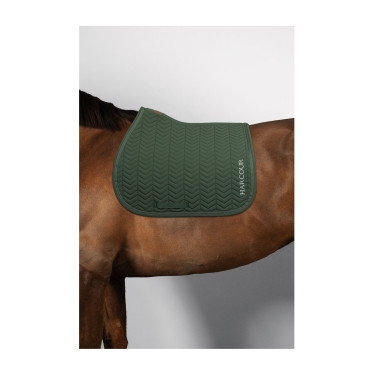 Tapis de selle Harcour Cobalt Trefle Vert