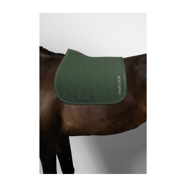 Tapis de selle Harcour Cobalt Trefle Vert