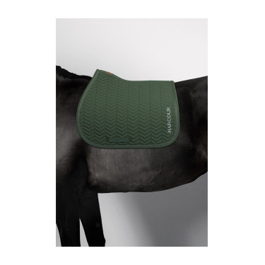 Tapis de selle Harcour Cobalt Trefle Vert