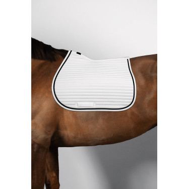 Tapis de selle personnalisable Harcour Karembar Blanc Tapis de selle personnalisable Harcour Karembar Blanc