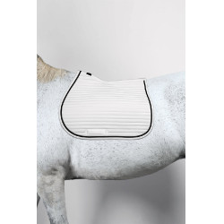 Tapis de selle personnalisable Harcour Karembar Blanc Tapis de selle personnalisable Harcour Karembar Blanc
