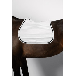 Tapis de selle personnalisable Harcour Karembar Blanc Tapis de selle personnalisable Harcour Karembar Blanc