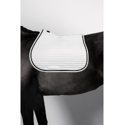 Tapis de selle personnalisable Harcour Karembar Blanc Tapis de selle personnalisable Harcour Karembar Blanc
