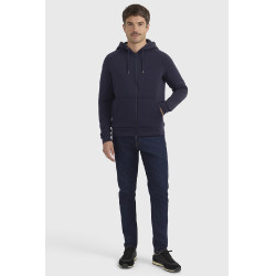 Sweat Technique zippé Harcour Connor homme Marine Bleu marine