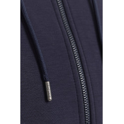 Sweat Technique zippé Harcour Connor homme Marine Bleu marine