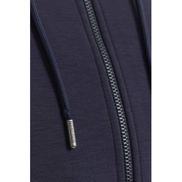 Sweat Technique zippé Harcour Connor homme Marine Bleu marine