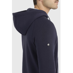 Sweat Technique zippé Harcour Connor homme Marine Bleu marine
